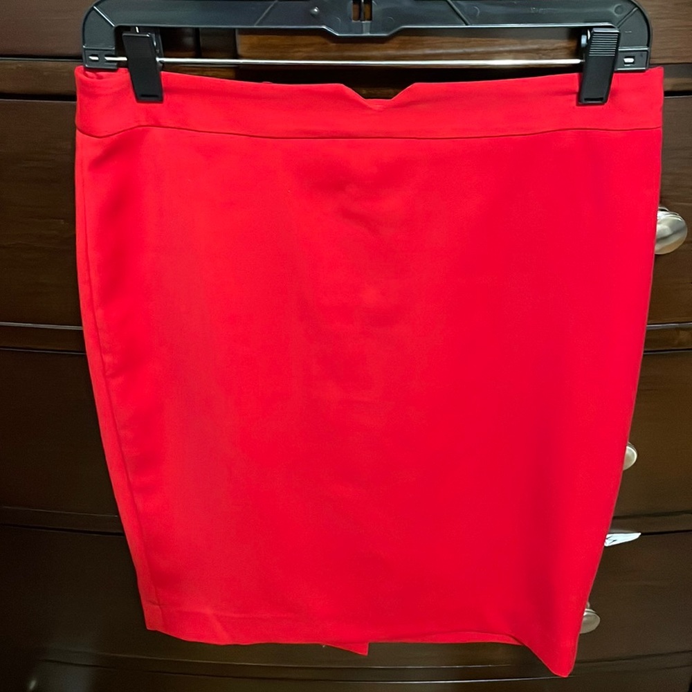 The Limited red skirt